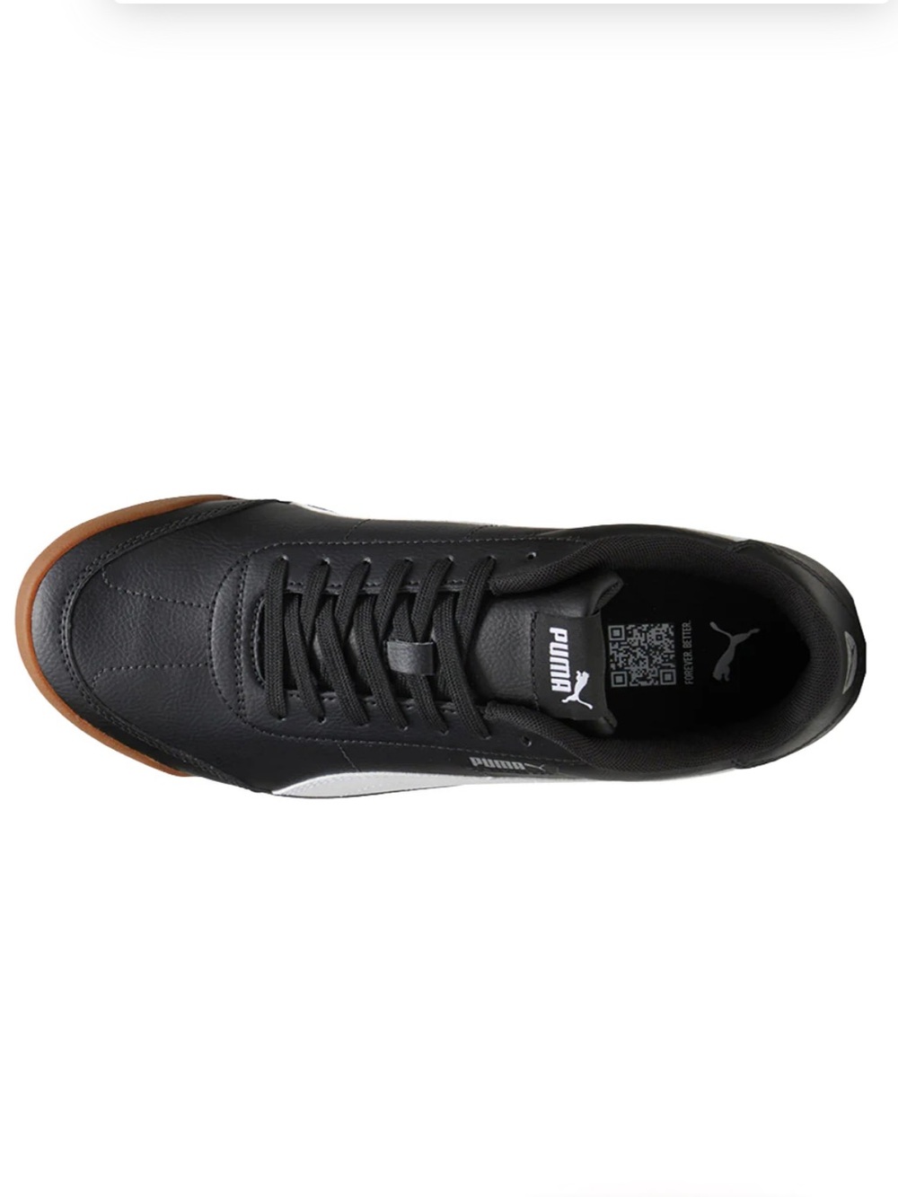 NWOT Puma Turino II Women’s Sneakers Black/White Gum Sole Size 7 No Box - Picture 5 of 6